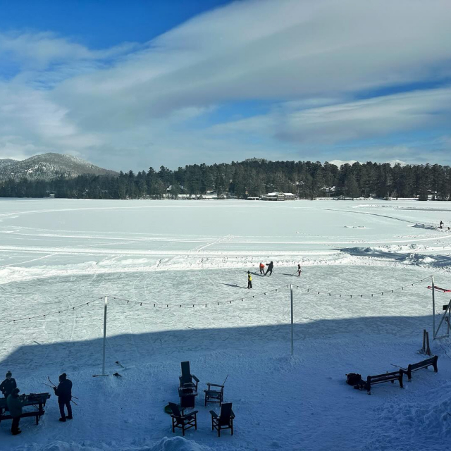 Cold temps, sunny skies, and winter play in full swing. ❄️☀️

From kids skating on Mirror Lake to dog sled rides across the ice—this is a Golden Arrow kind of day.

#lakeplacid #adirondacks #wintergetaway #winterwonderland
Golden Arrow Lakeside Resort | Lake Placid NY