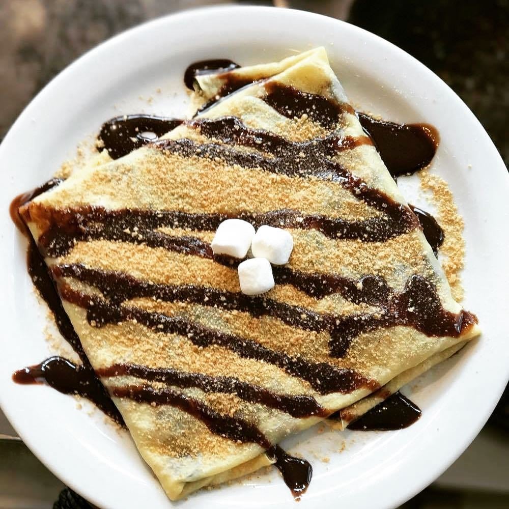 smores crepe from big mountain deli