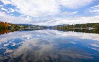 Mirror Lake in the fall