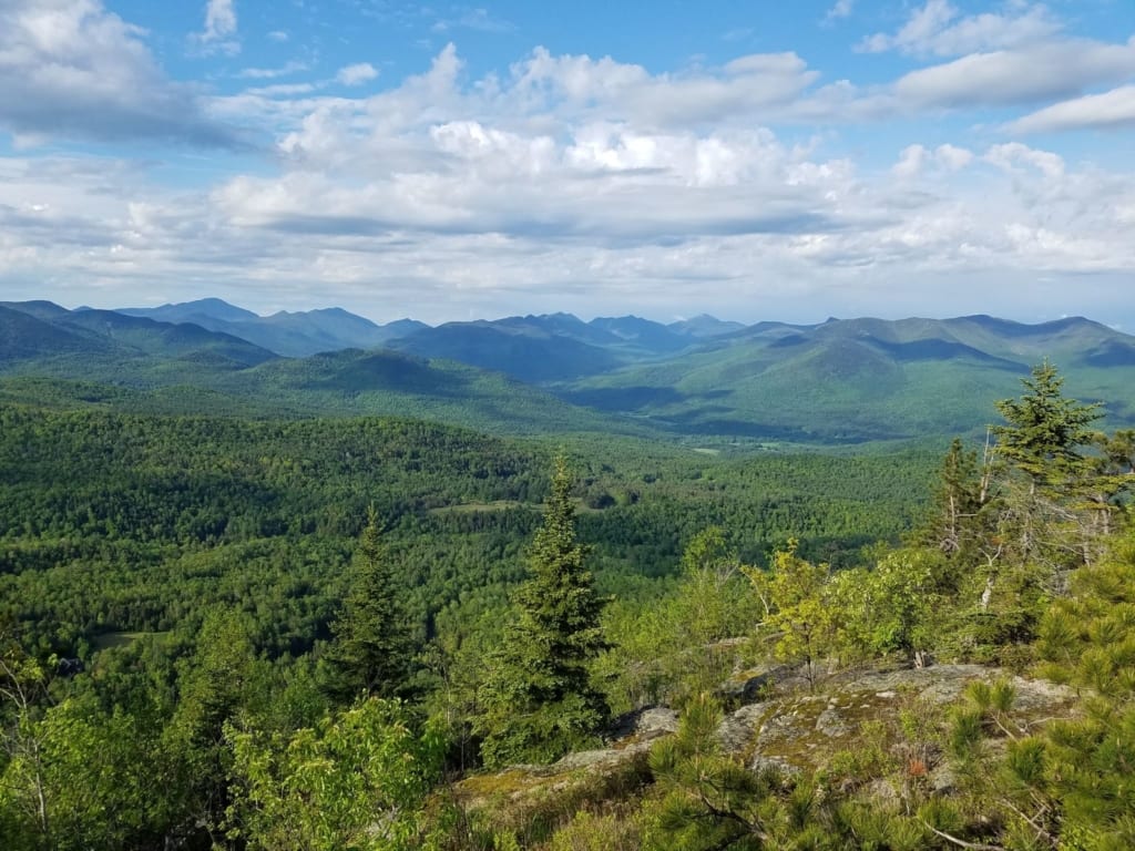 views from big crow mountain