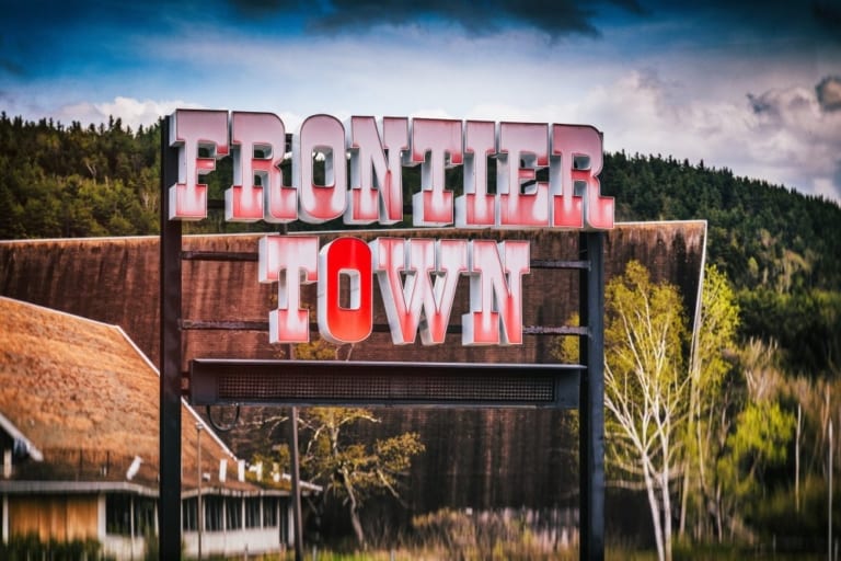 Frontier Town Sign