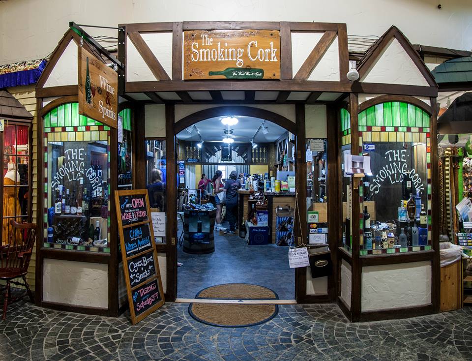 The Smoking Cork in the Alpine Mall