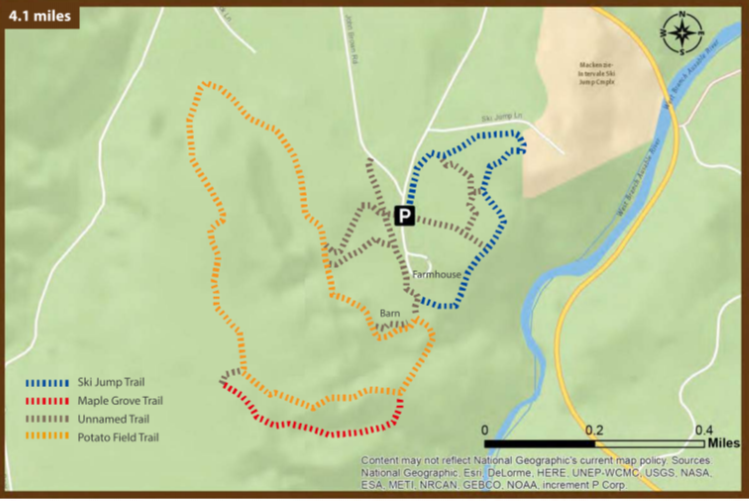 John Brown Trail Map