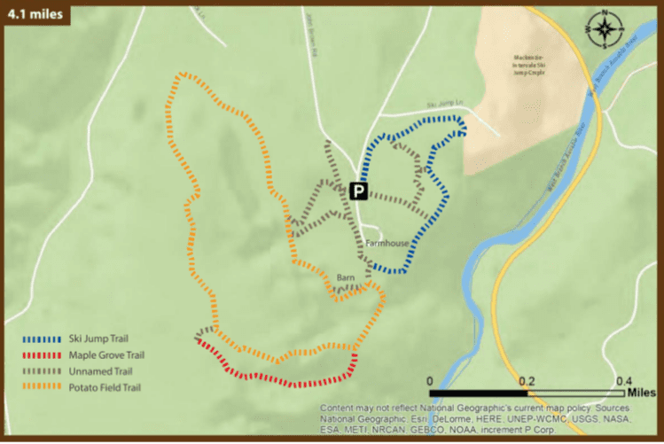 John Brown Trail Map