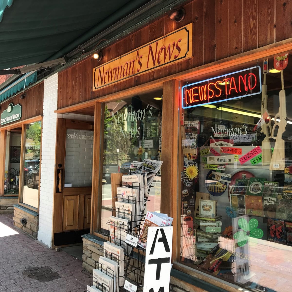 Newmans Exterior of Newman's News