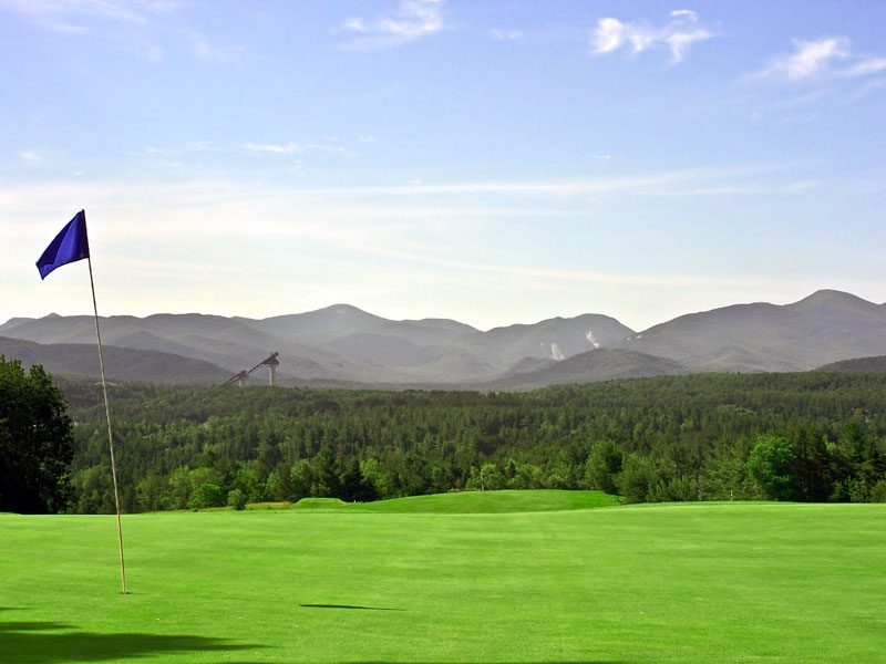 Mountain-Course-View-from-18th-Green Lake Placid Club Golf Course