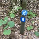 Peninsula Trail Markers