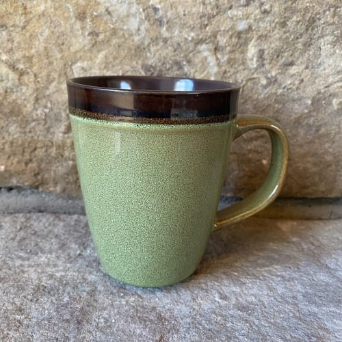 green mug back