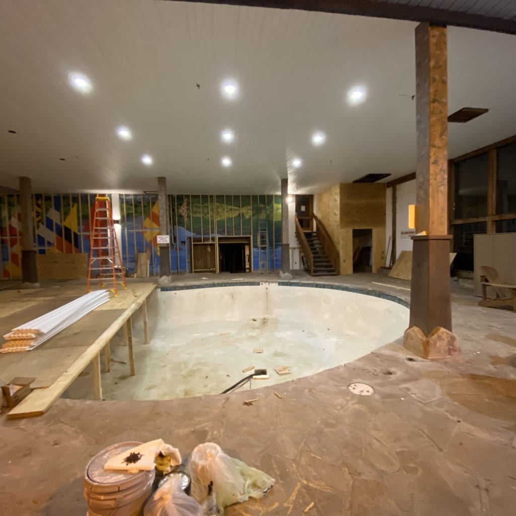 pool construction