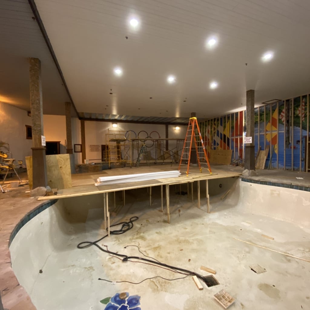 pool construction