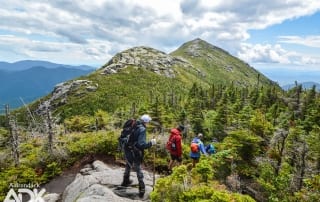 hikers on Mt haystack