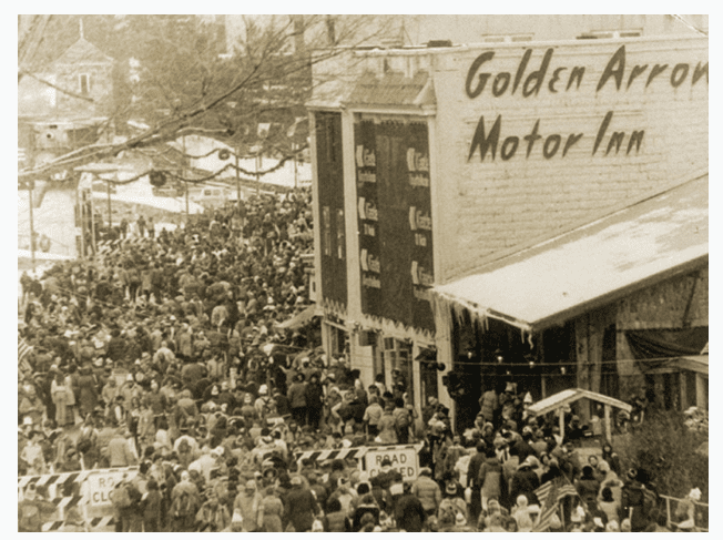 Main Street during the 1980 games
