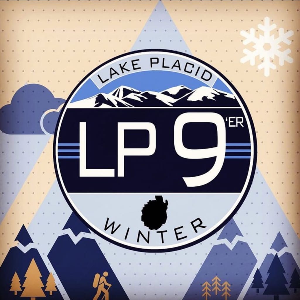 Become a Lake Placid 9er logo graphic