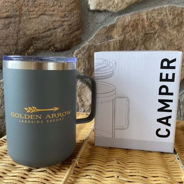 Golden Arrow Camper Mug