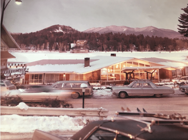 Golden Arrow Resort exterior in 1974