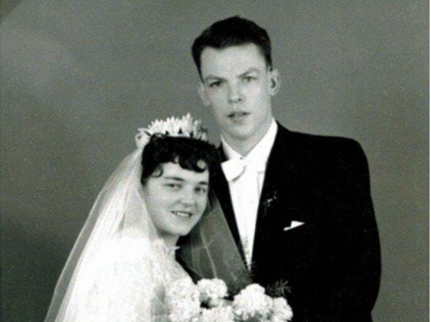 Wini and Stef wedding photo - February 1, 1958