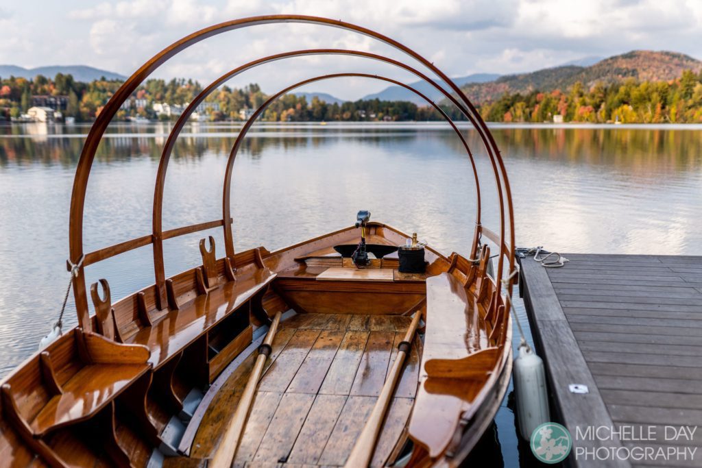Golden Arrow gondola on Mirror Lake