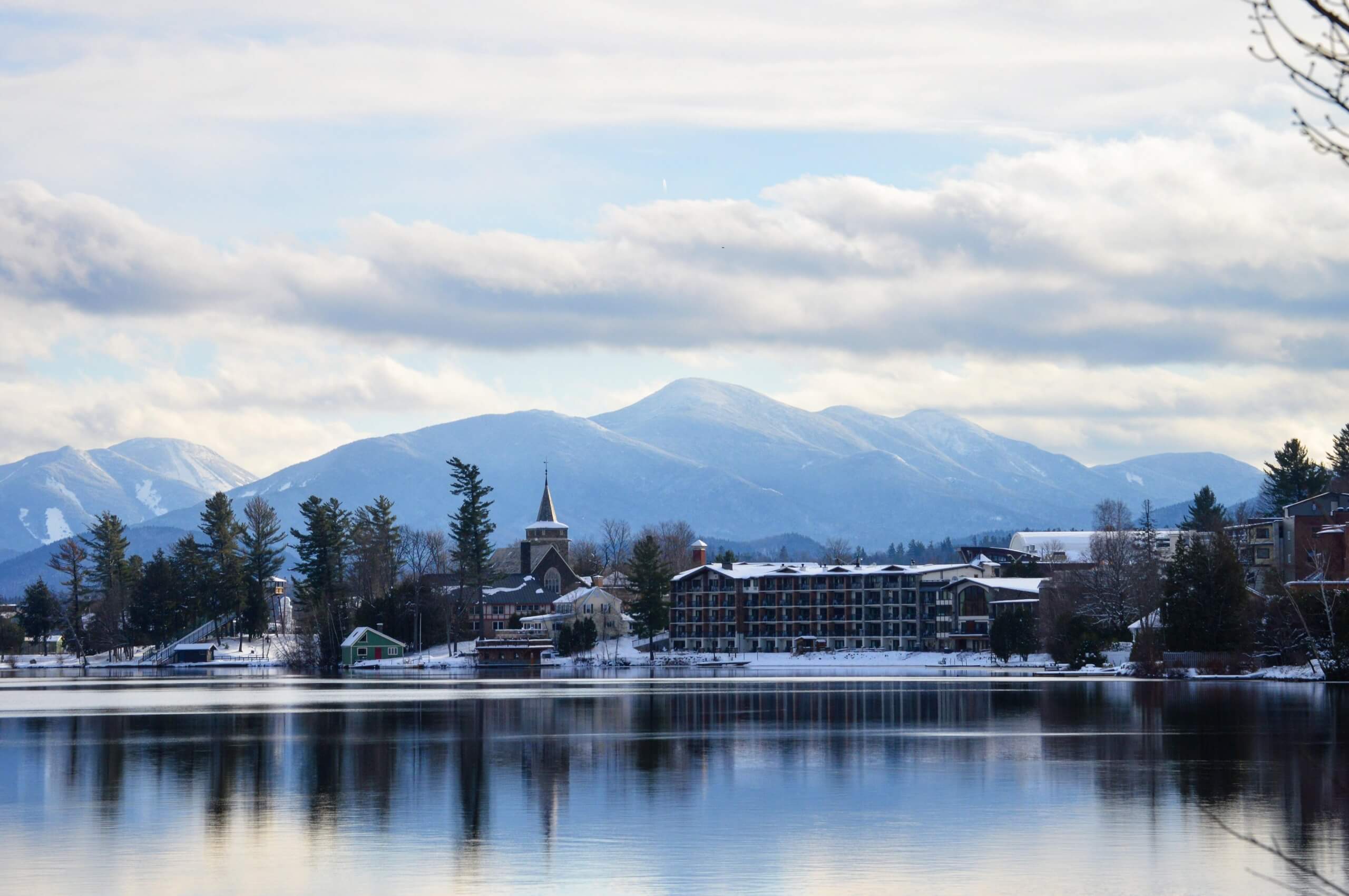 A photo of winter in Lake Placid