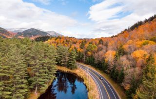 Aerial views of the Wilmington Notch