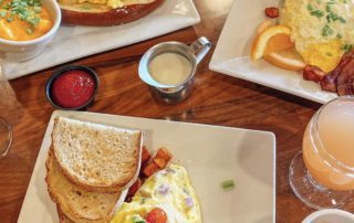 an assortment of breakfast items from Generations Restaurant