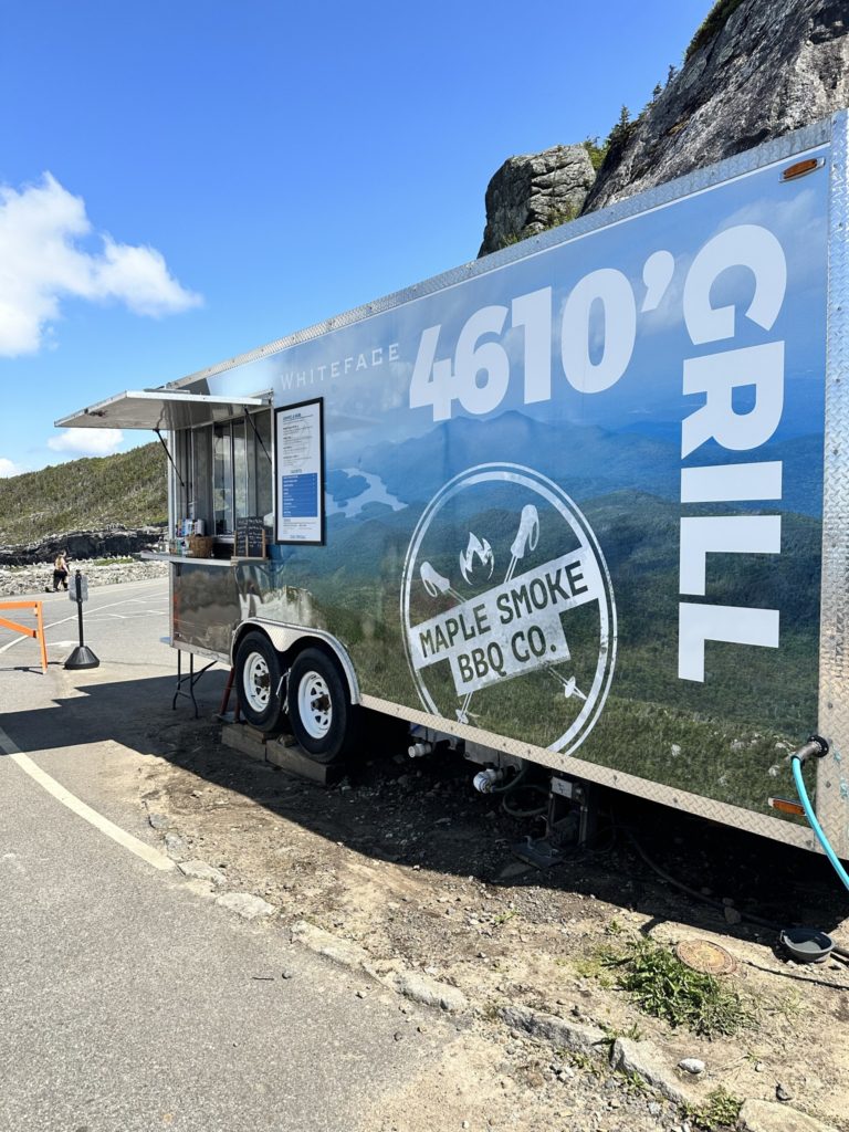 Food Truck at Whiteface Memorial Highway