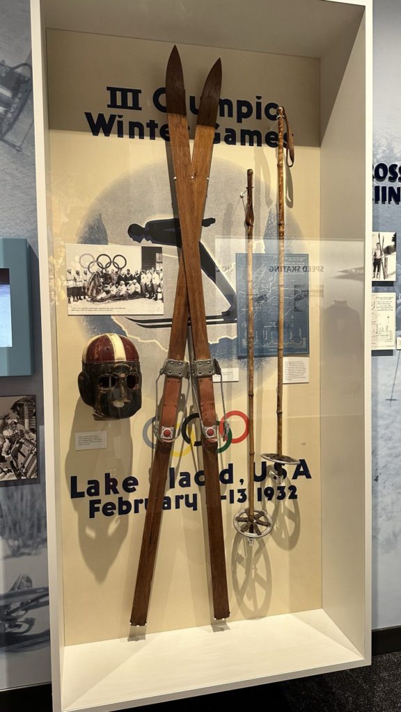 Olympic Museum 1932 display