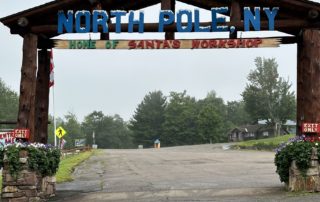 Visit Santa’s Workshop at the North Pole, NY - Welcome/Exit Sign