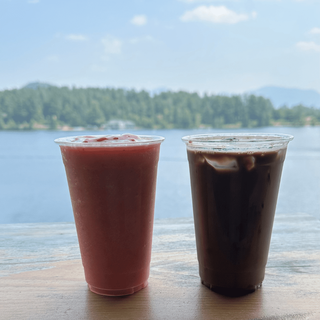 drinks from The Coffee Bar - part of the Coffee Trail
