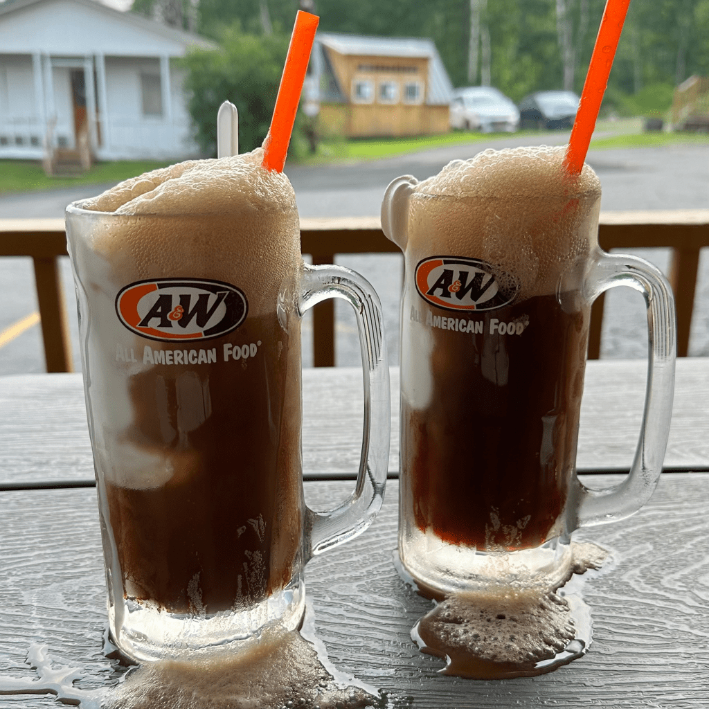 A&W - part of the ice cream trail