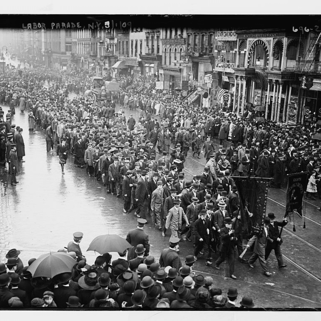 Labor Day - Parade from NYC in the early days