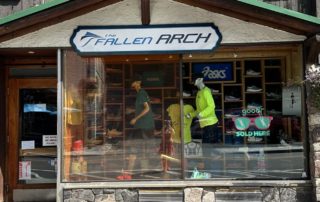 The Fallen Arch on Main Street