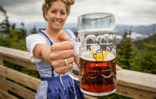 Visit Whiteface Mountain during Oktoberfest and enjoy a German beer!