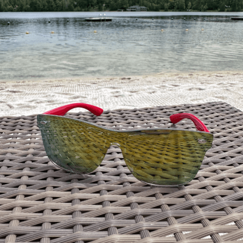 Enjoy the beach with Golden Arrow sunglasses