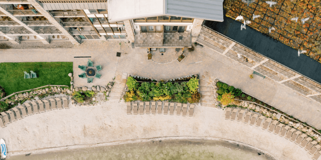 Celebrate Earth Day every day at the Golden Arrow with features like a Green Roof!