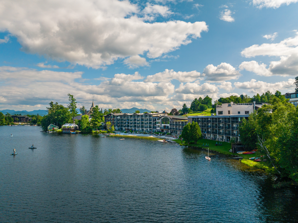 Stay at the Golden Arrow Lakeside Resort where the only thing we overlook is the lake
