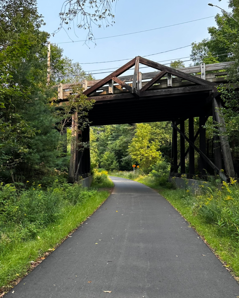 Run the Adirondack Rail Trail this summer