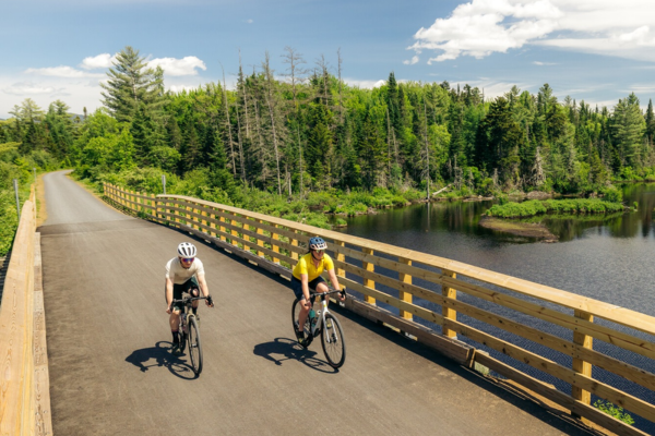 Let's bike the Adirondack Rail Trail!