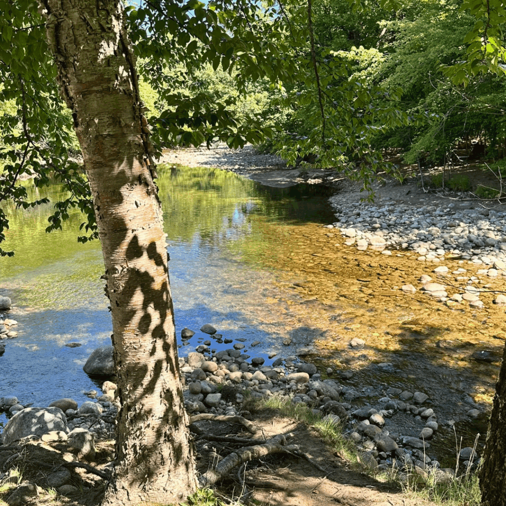 Stop at Point Park in Keene Valley for a peaceful view