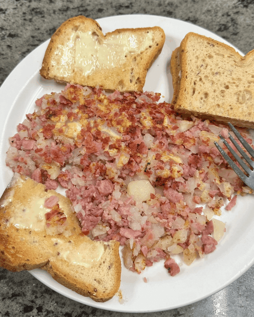 Noon Mark Diner offers homemade hash