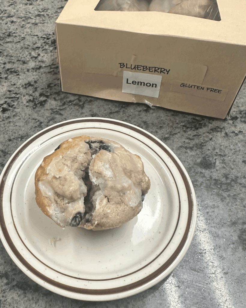Noon Mark Diner offer gluten free baked goods