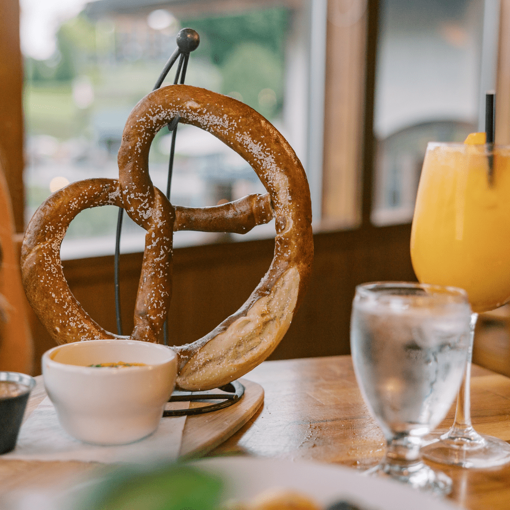 Come to Generations Tap & Grill for a giant Bavarian pretzel!