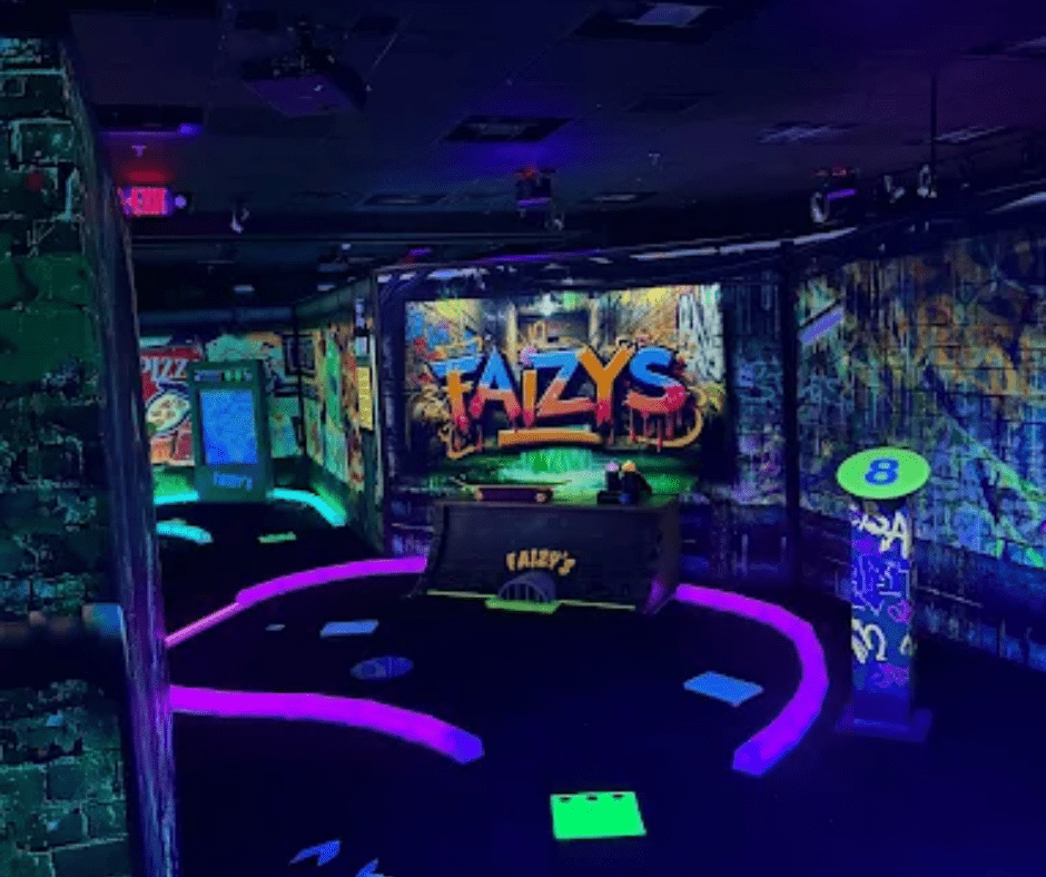 Winter Date idea in lake placid: arcade games!