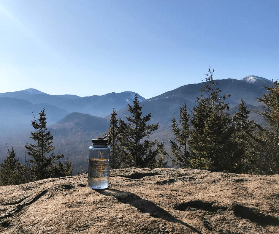 bring a reusable water bottle when you visit lake placid