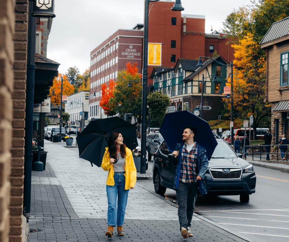 lake placid is a walkable destination making it very eco-friendly!