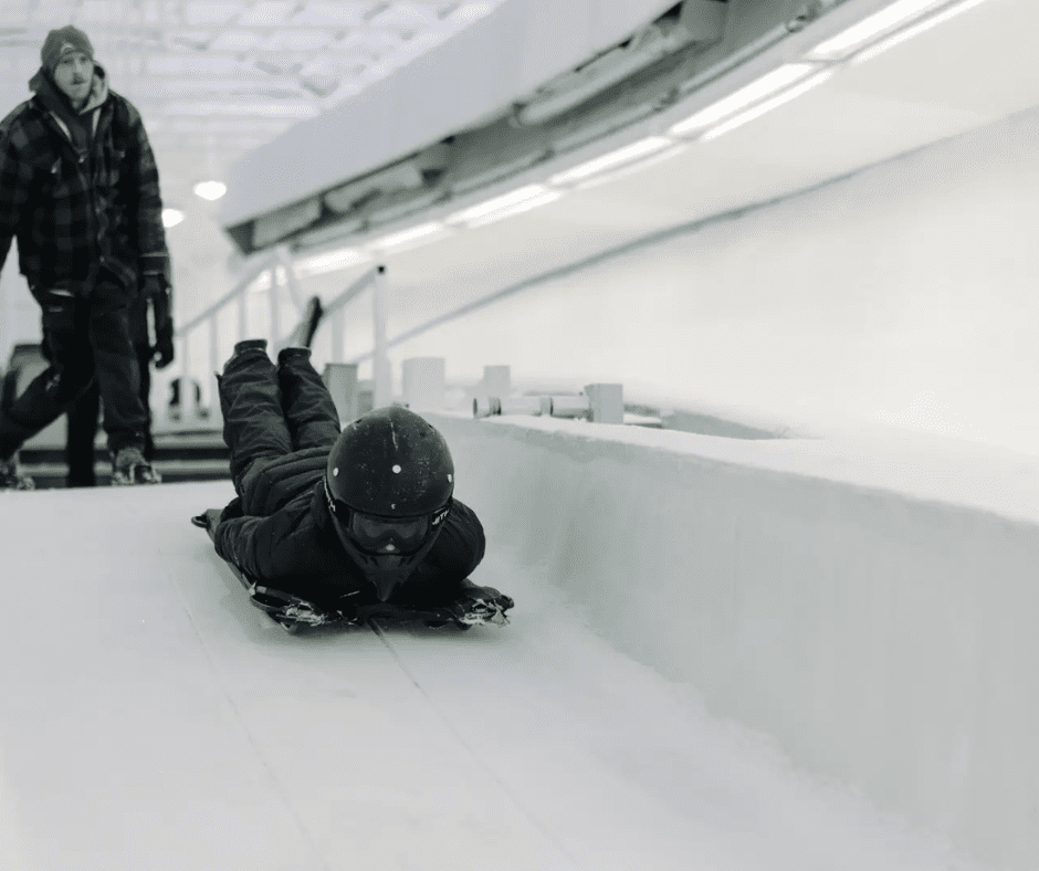 One of the coolest Olympic experiences you can try in Lake Placid is Skeleton