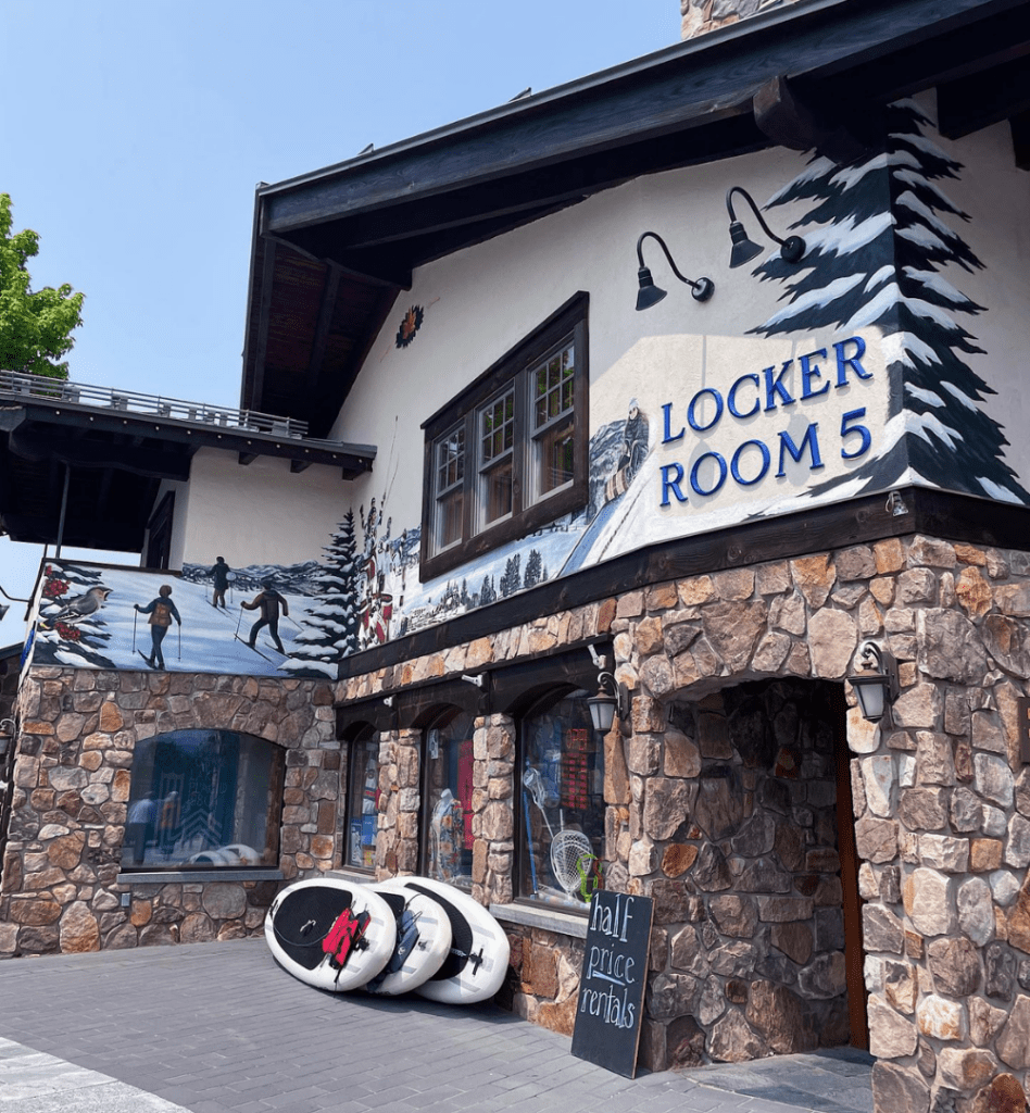 Locker Room 5 on Main Street Lake Placid