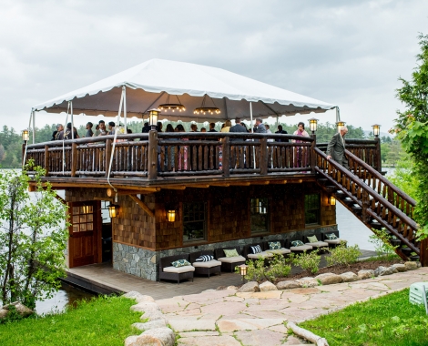 Our rustic boathouse