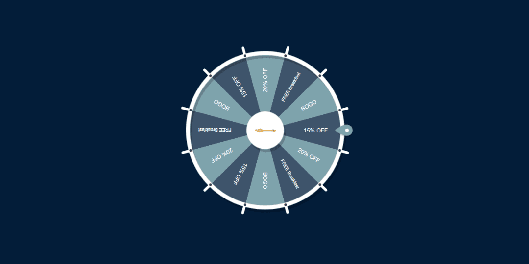 Spin the wheel to win a discount on your 2025 fall stay